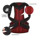 Adjustable Back Brace & Posture Corrector