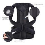 Adjustable Back Brace & Posture Corrector