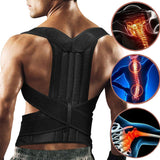 Adjustable Back Brace & Posture Corrector
