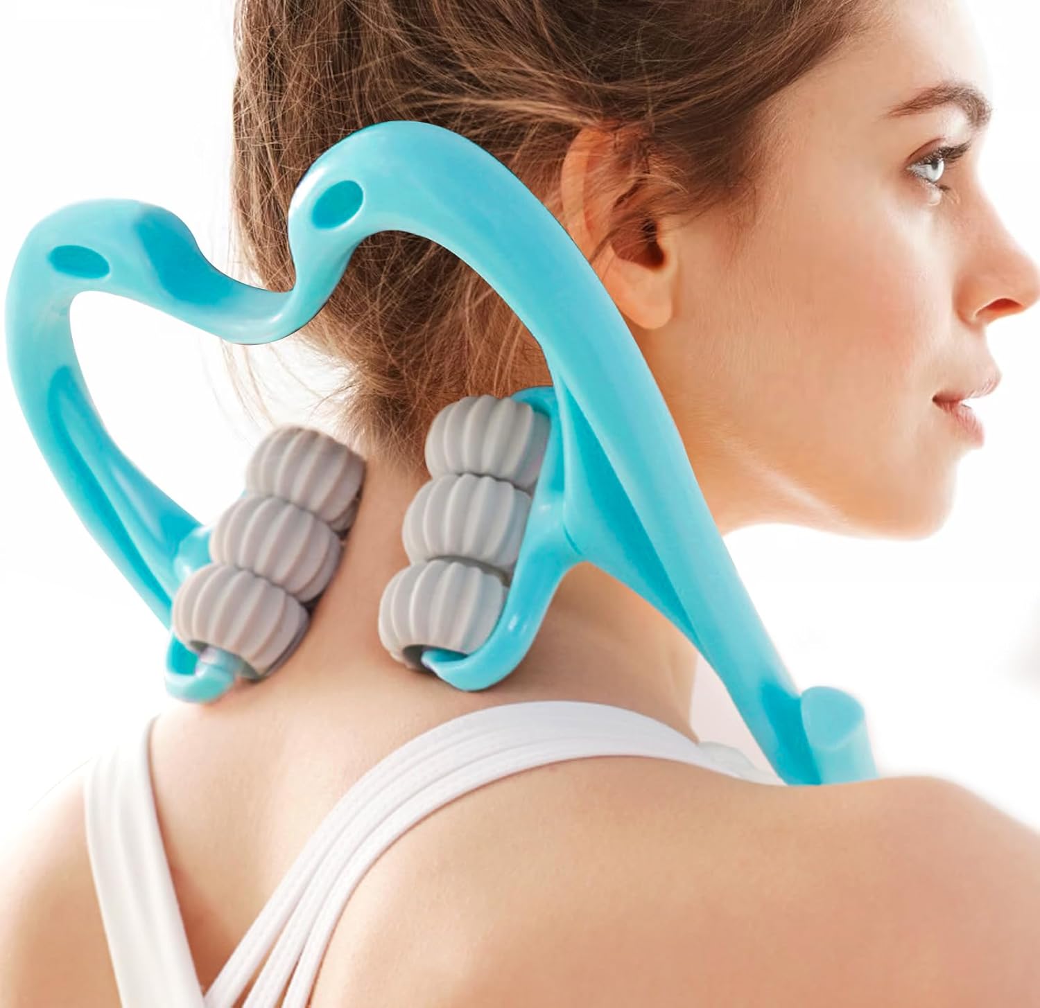 6 Roller Neck Therapy Massager