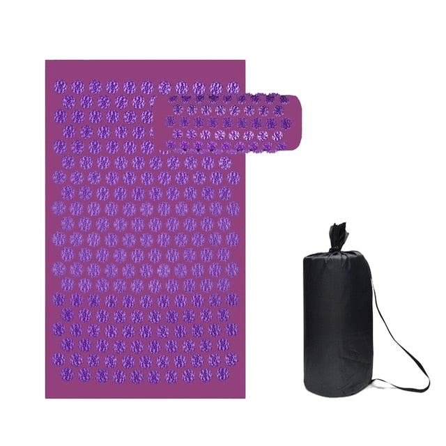 Shiatsu Acupressure Pain Relief Mat & Cushion