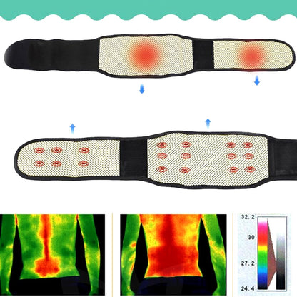 Self Heating Magnetic Back Therapy Lumbar Brace