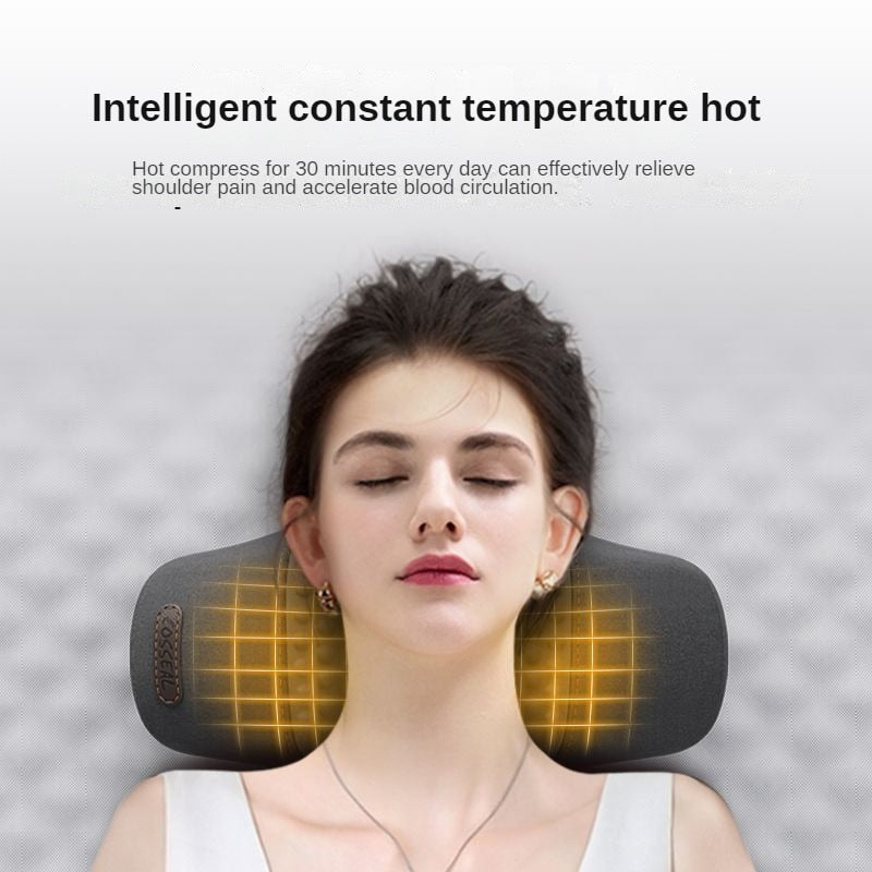 Electric Cervical Massage Pillow with Heat Therapy Technology