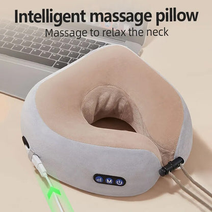 U Shaped Neck Massage Pillow