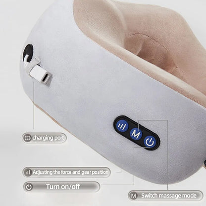 U Shaped Neck Massage Pillow