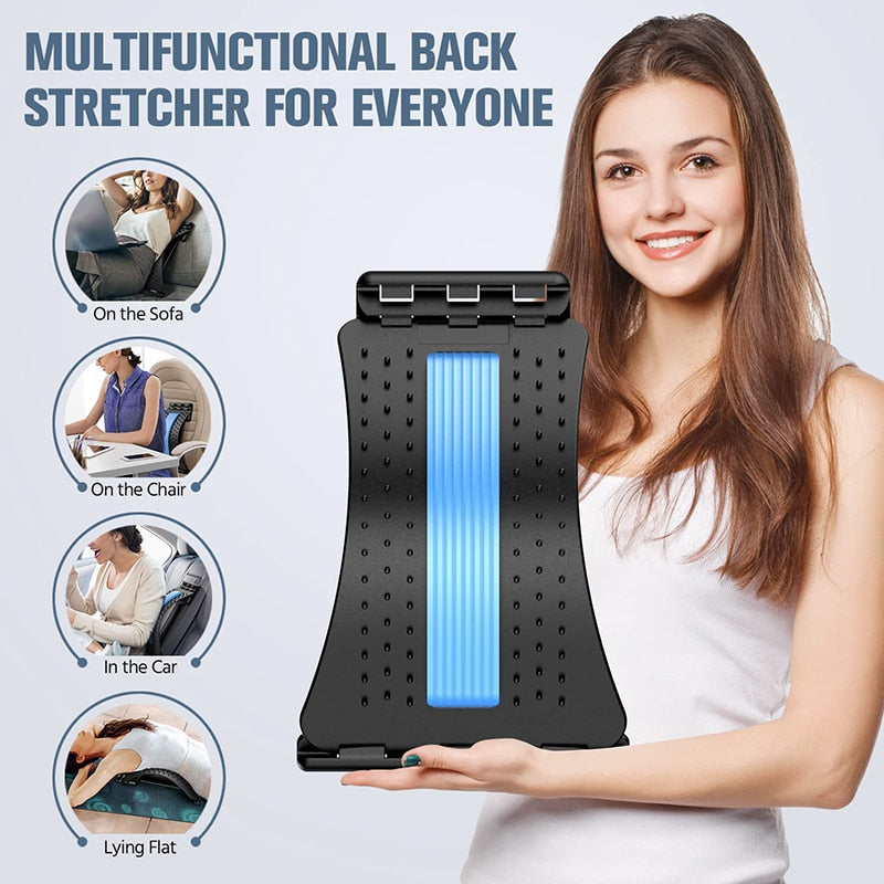 Back Stretcher Multi-Level Adjustable Massager