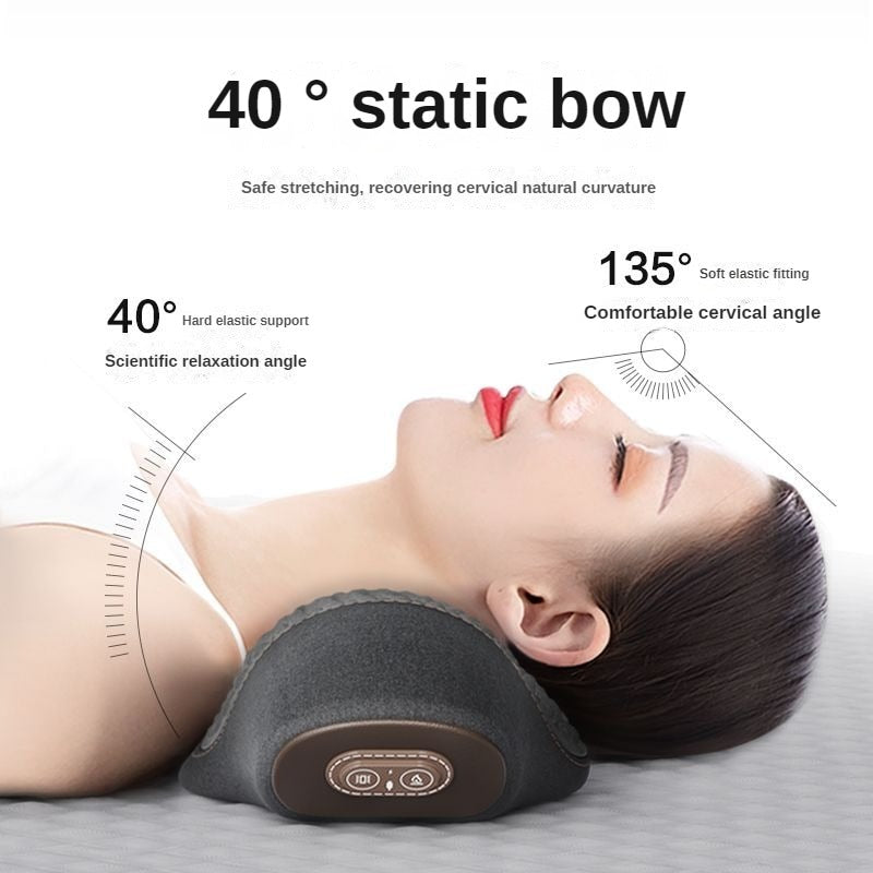 Electric Cervical Massage Pillow with Heat Therapy Technology