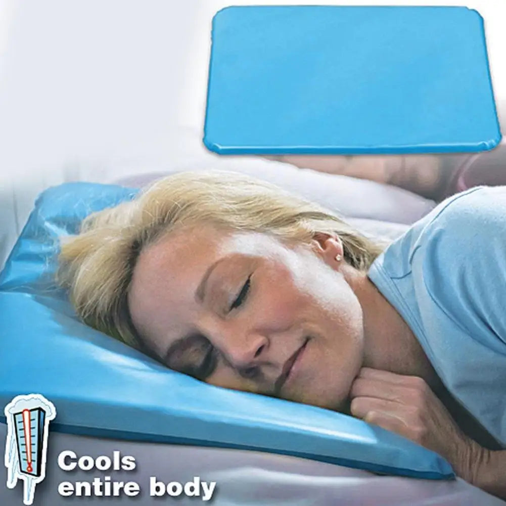 Cooling Bed Mat Gel Pillow