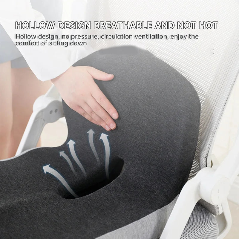 One-piece Lumbar Support Seat Cushion