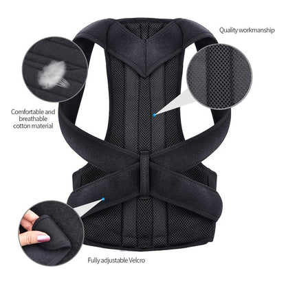 Adjustable Back Brace Unisex Shoulder Posture Corrector