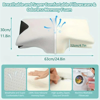 Orthopedic Memory Foam Neck Pillow