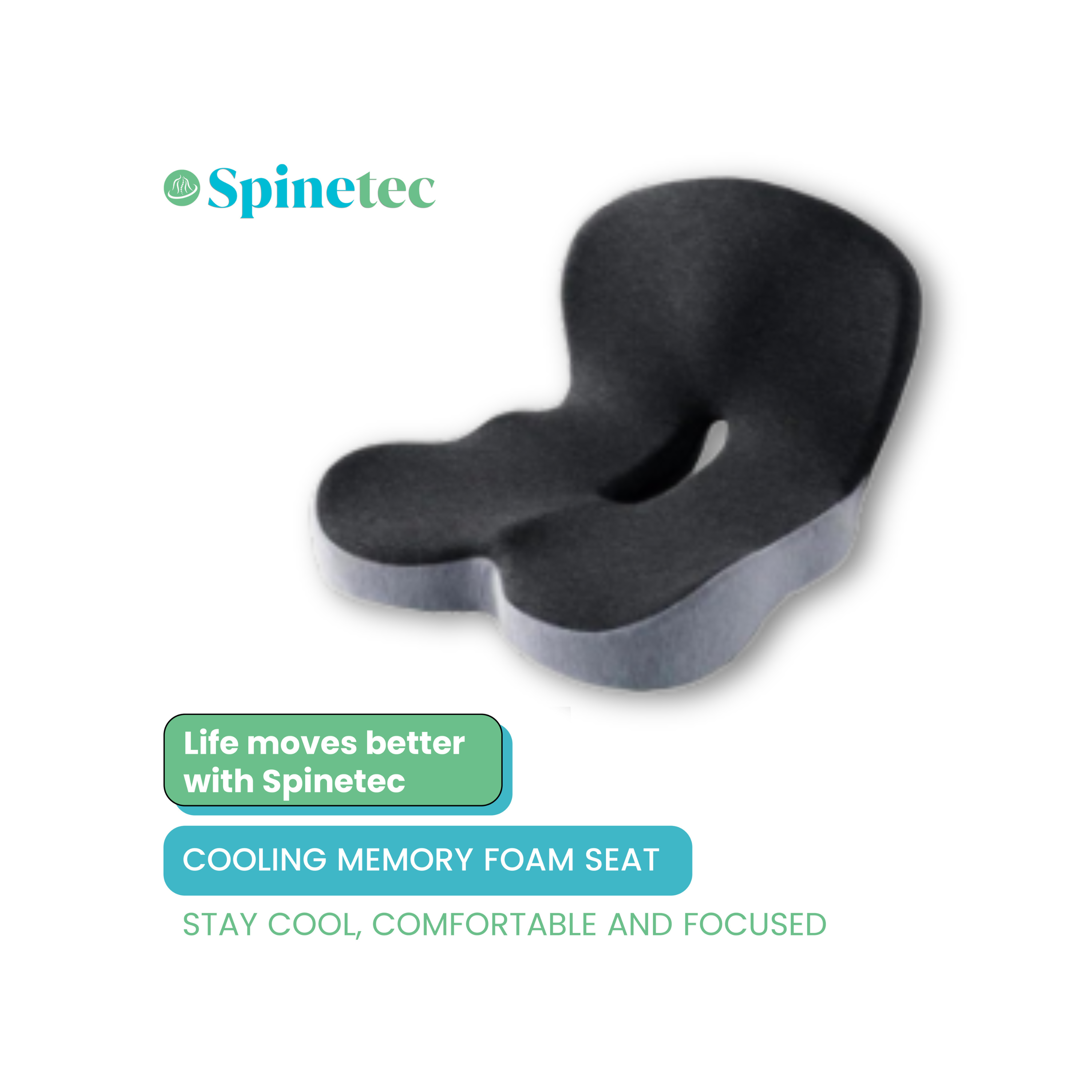 L-Shaped Lumbar Support Cushion