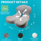 L-Shaped Lumbar Support Cushion
