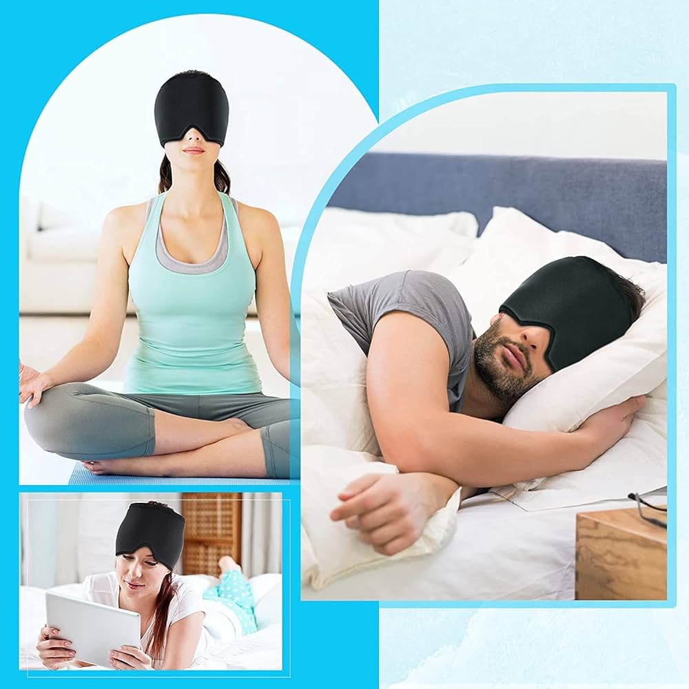 Migraine Relief Cap Hot & Cold Therapy