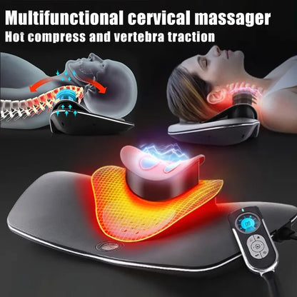 Multi-Functional Electric Cervical Neck Care Traction Device