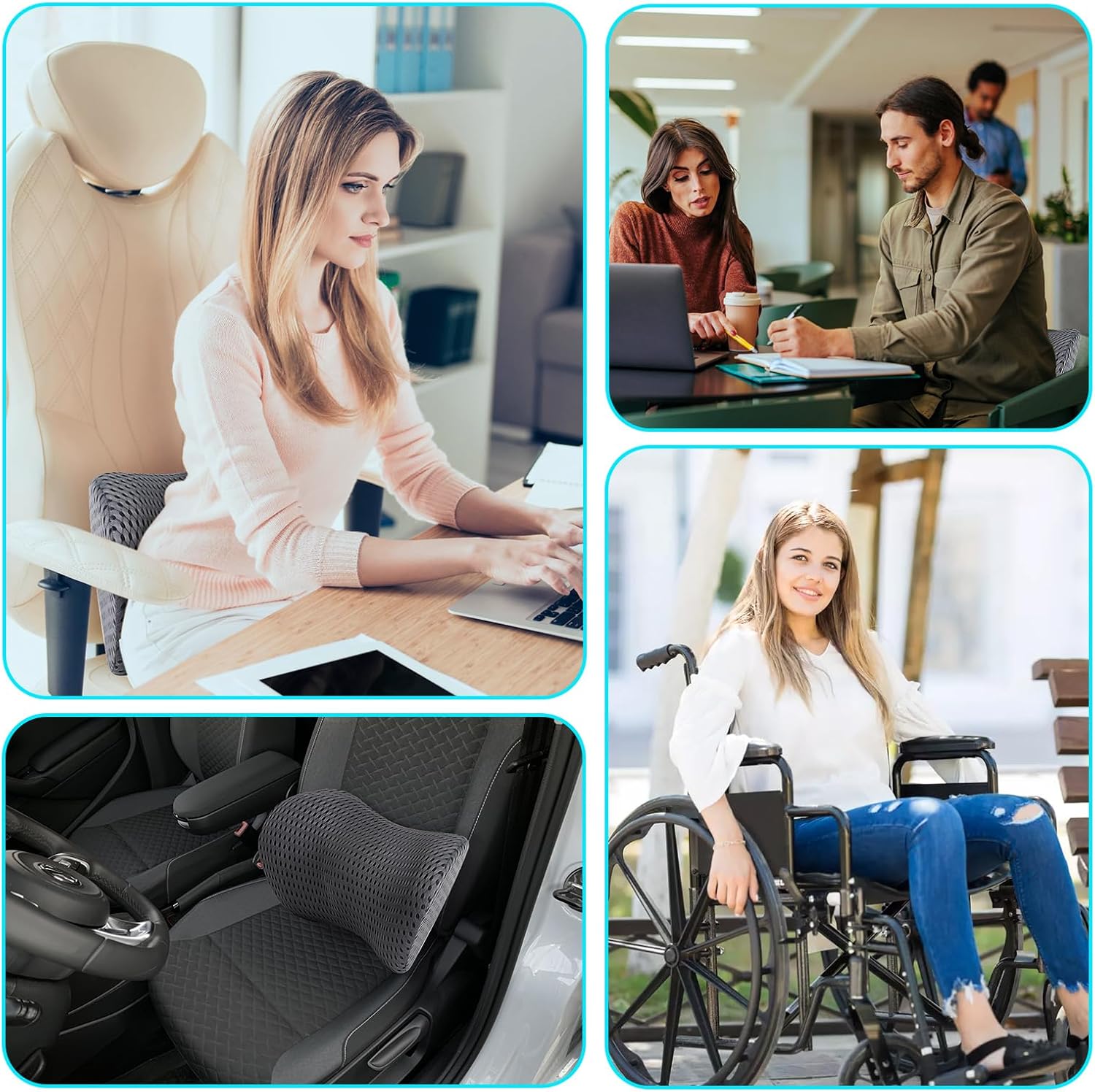 The Spinetec Lumbar Support Cushion