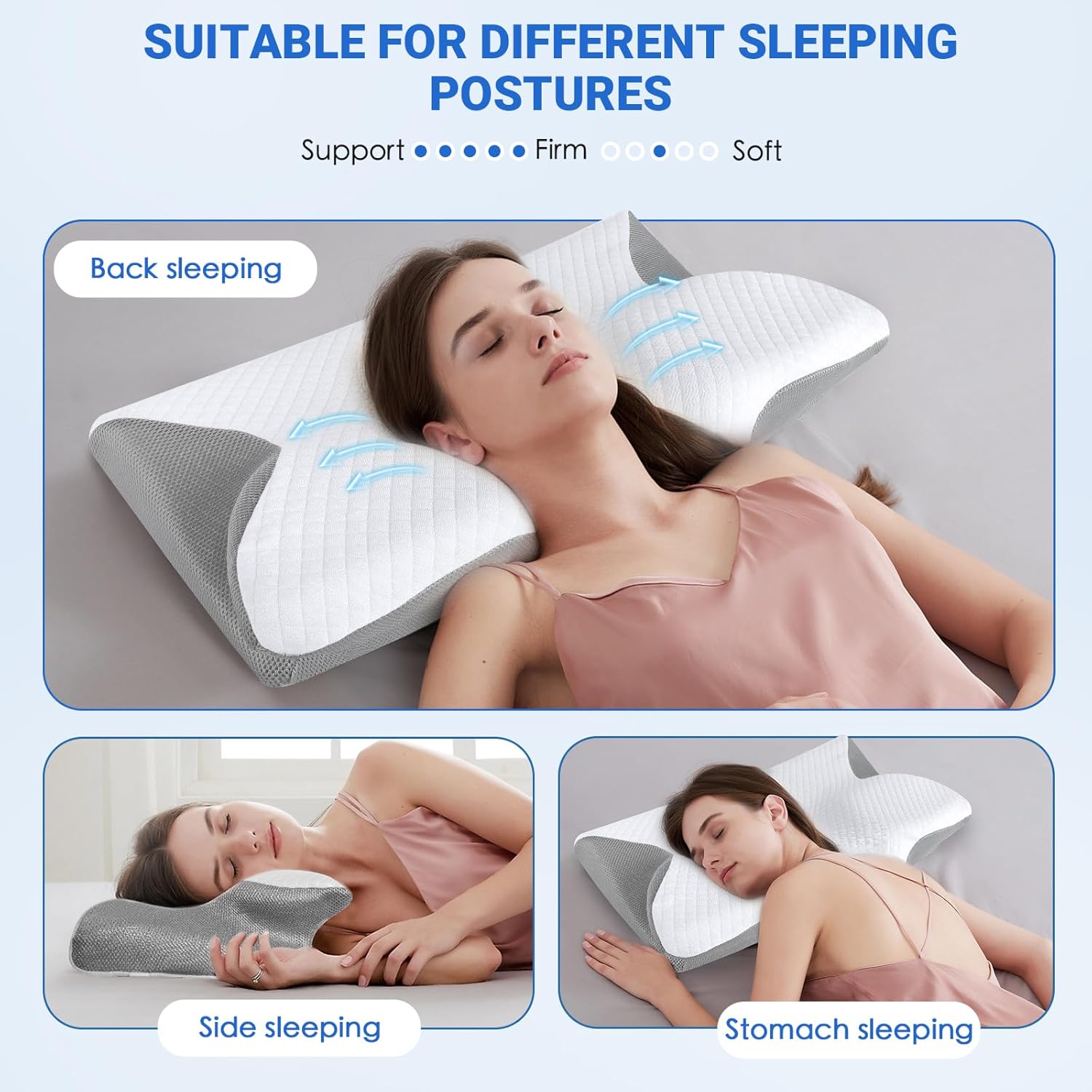 Spinetec SleepForm 2-in-1 Pillow