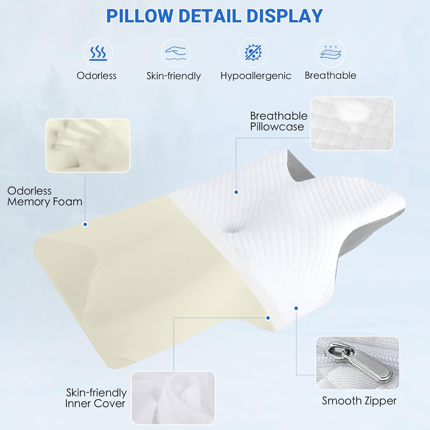 Spinetec SleepForm 2-in-1 Pillow