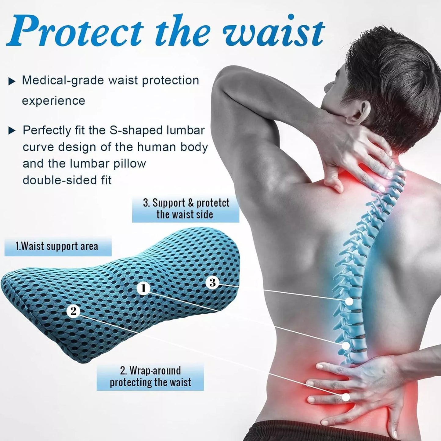 The Spinetec Lumbar Support Cushion