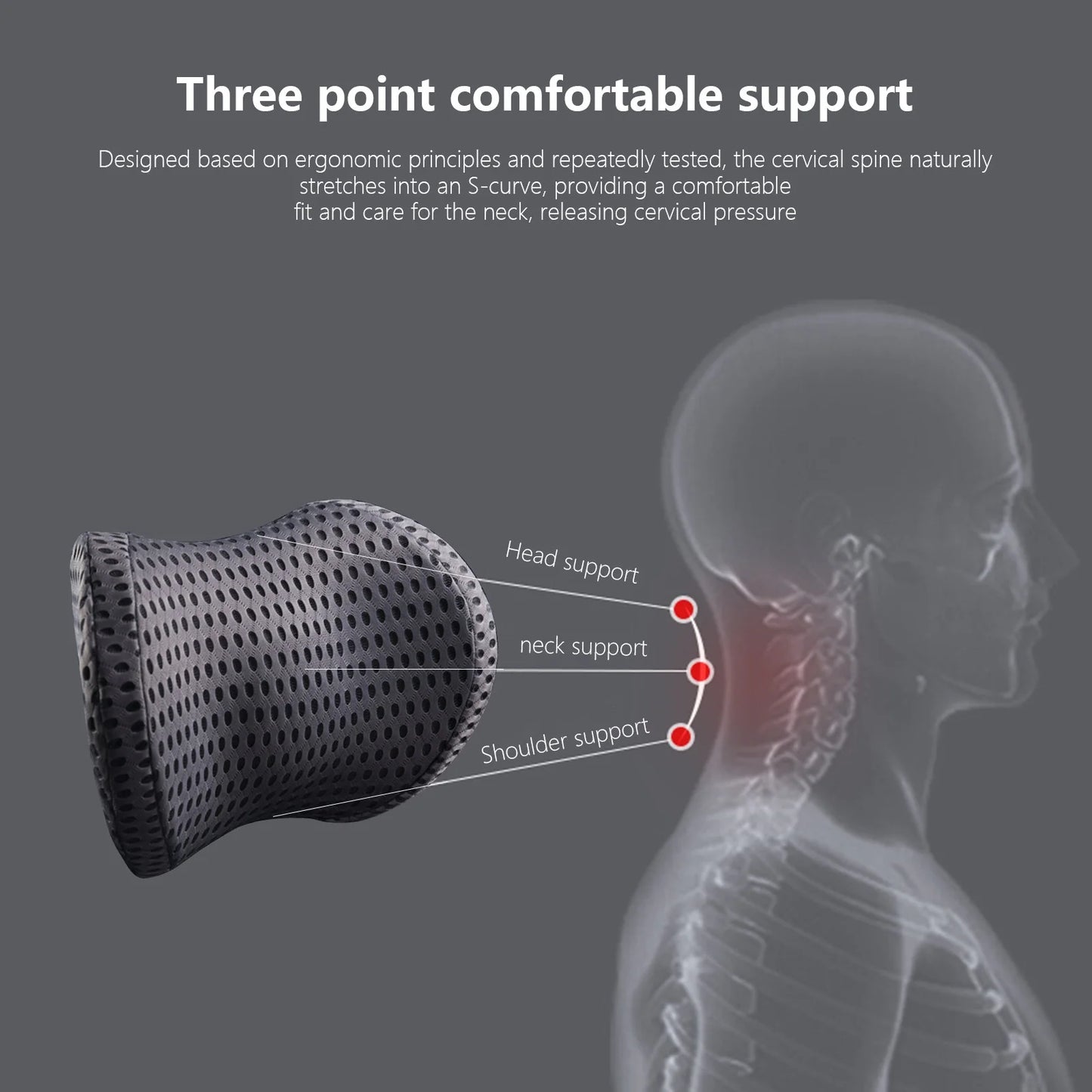 Breathable Neck Support Cushion