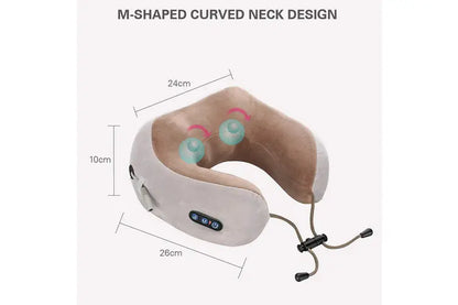 U Shaped Neck Massage Pillow