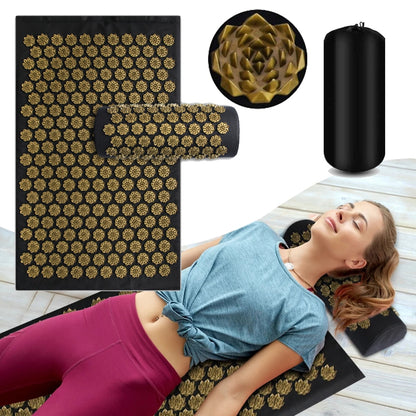 Shiatsu Acupressure Pain Relief Mat & Cushion